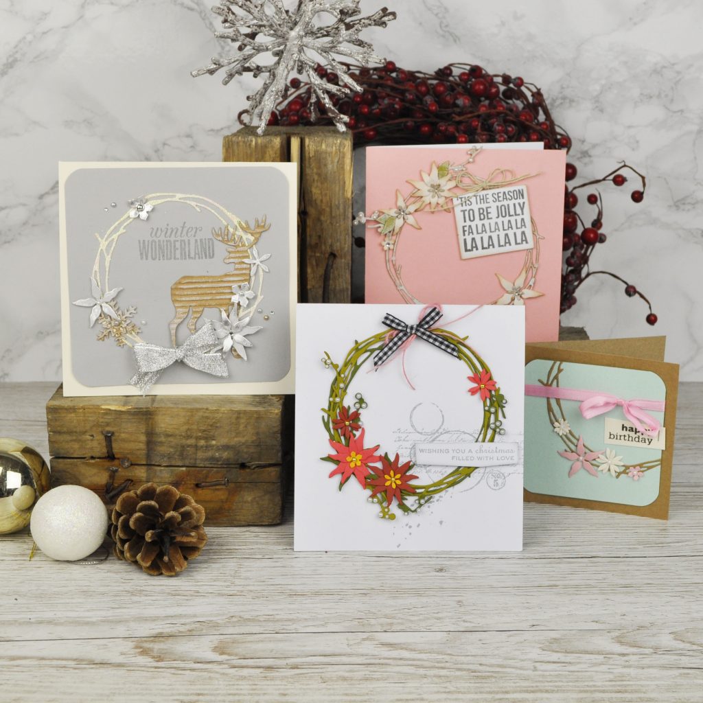 Sizzix - PRETTY WREATH - vyřezávací šablony
