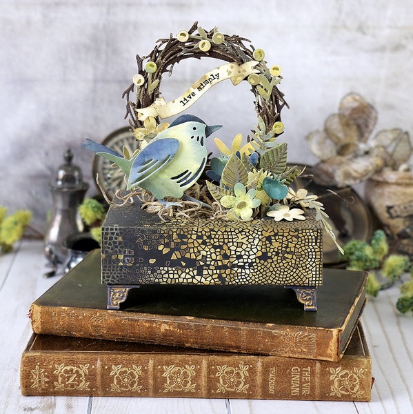 Sizzix - FEATHERED FRIENDS - vyřezávací šablony