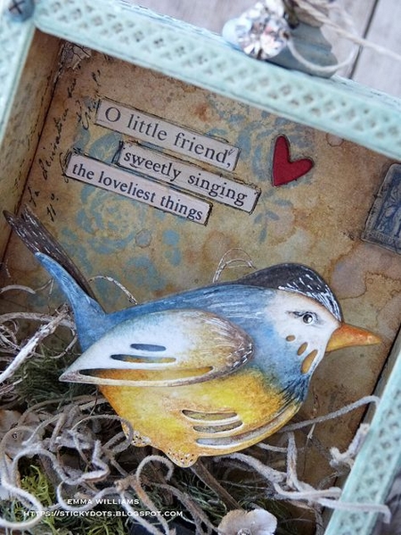 Sizzix - FEATHERED FRIENDS - vyřezávací šablony