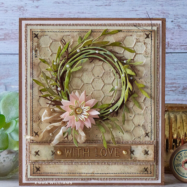 Sizzix - FUNKY WREATHS - vyřezávací šablony