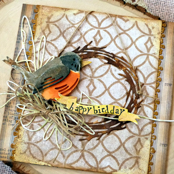 Sizzix - FUNKY WREATHS - vyřezávací šablony