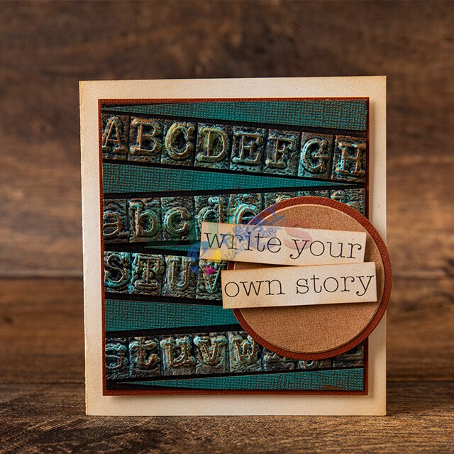 Sizzix - TYPEWRITER - 3D embossovací kapsa