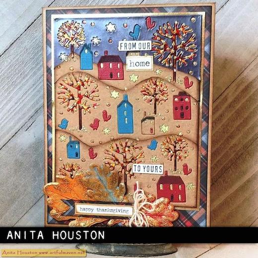 *** Sizzix - COUNTRYSIDE - vyřezávací šablony