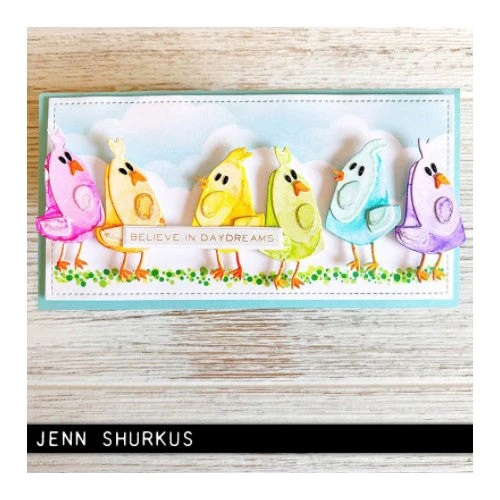 *** Sizzix - PAPERCUT CHICKS COLORIZE - vyřezávací šablony
