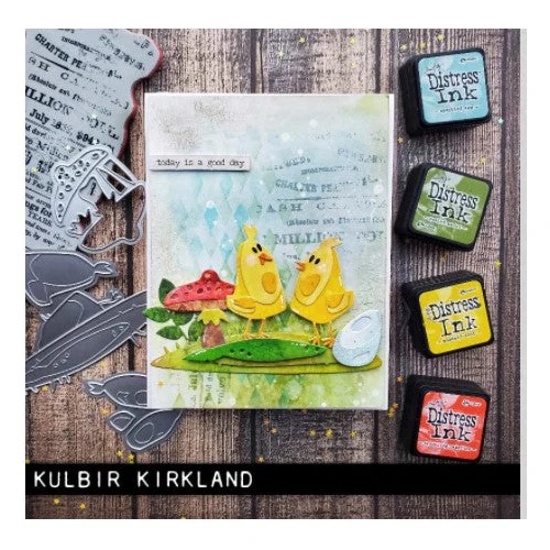 *** Sizzix - PAPERCUT CHICKS COLORIZE - vyřezávací šablony