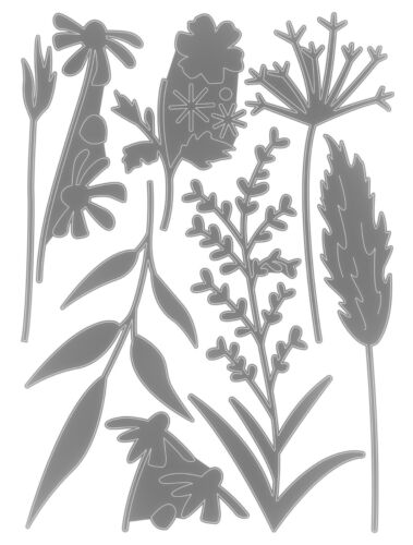 *** Sizzix - DELICATE AUTUMN STEMS - vyřezávací šablony