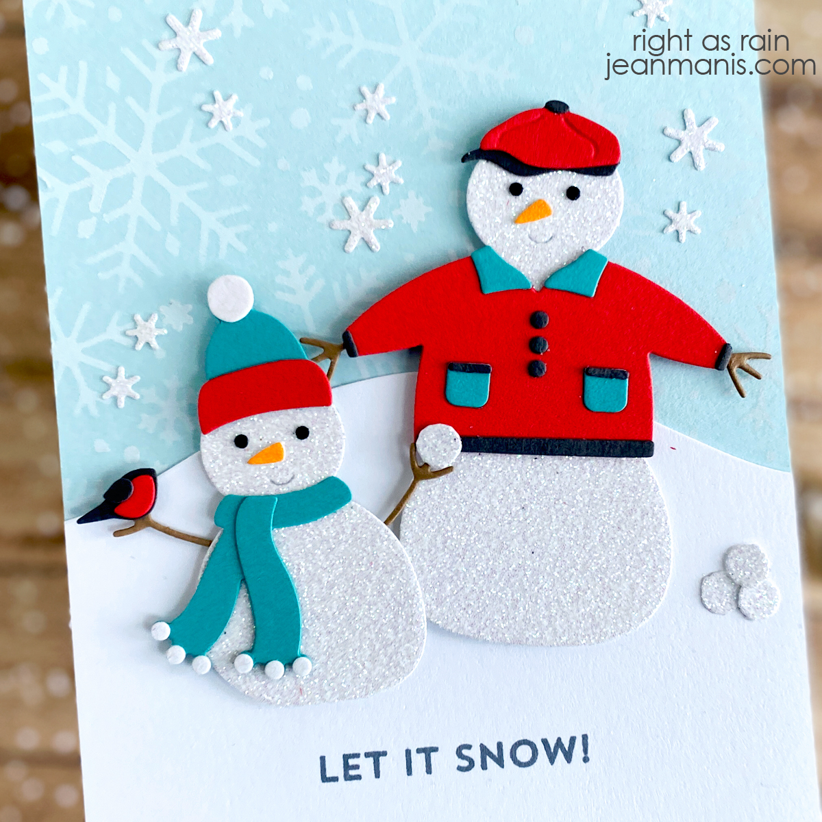 *** Sizzix - SNOW FAMILY - vyřezávací šablony