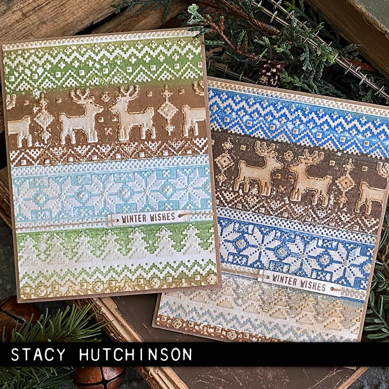 Sizzix - HOLIDAY KNIT - 3D embossovací kapsa