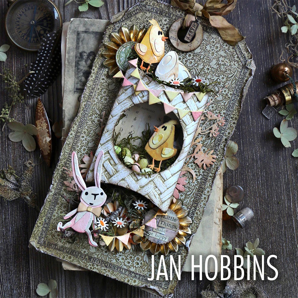 Sizzix - VAULT BUNNY & CHICK - vyřezávací šablony