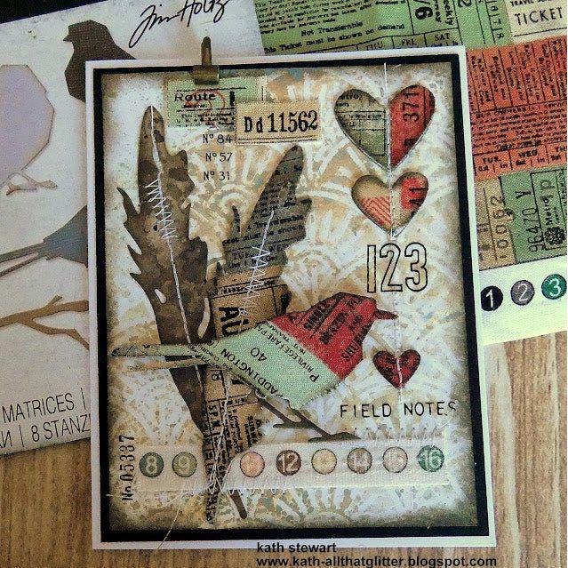 Sizzix - VAULT LOVEBIRDS - vyřezávací šablony