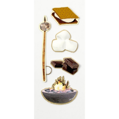 Little B - SMORES Stickers - 3D samolepky