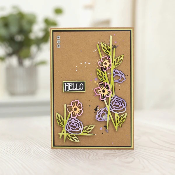 Crafter´s Companion - FLORAL MEADOW - vyřezávací šablony