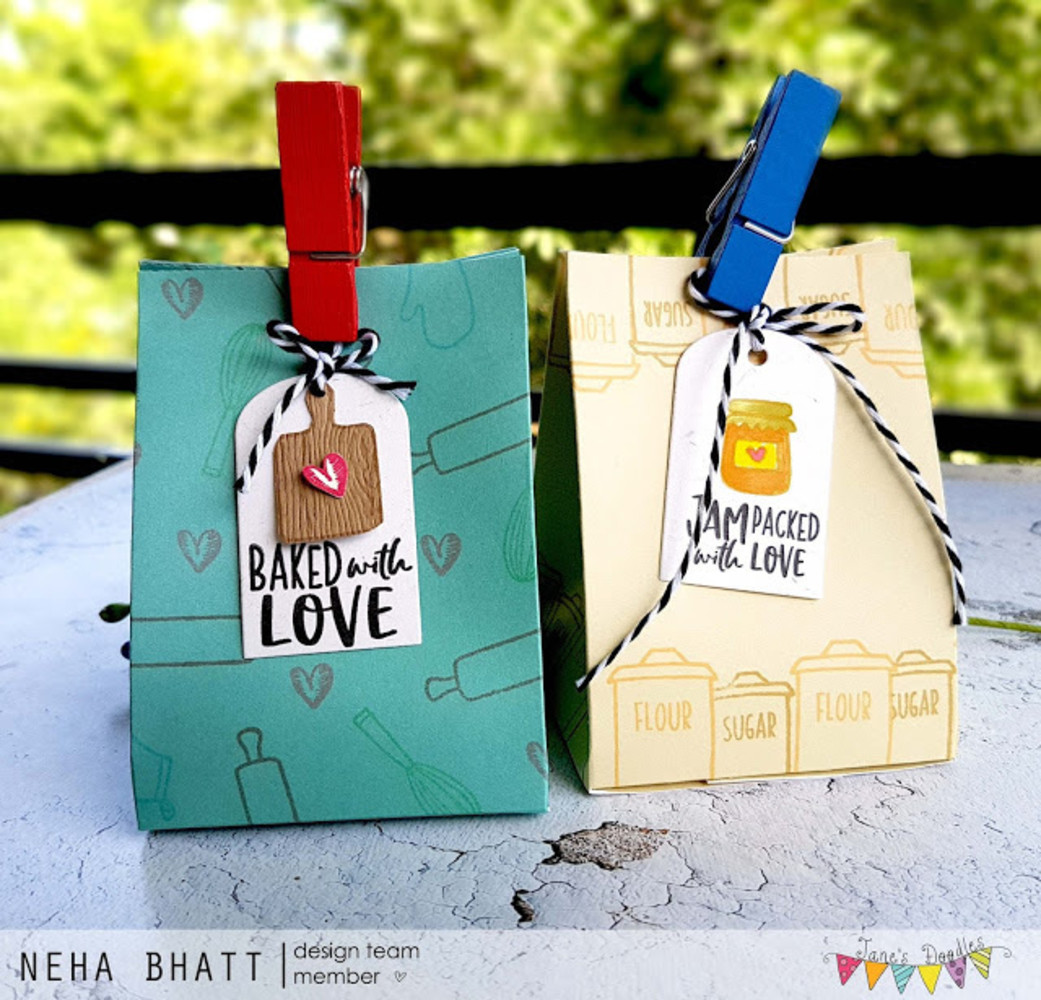 *** Jane´s Doodles - HOMEMADE - silikonová razítka