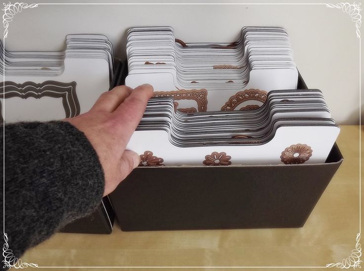 Zutter - MAGNETIC DIE & STAMP STORAGE - magnetické desky na šablony