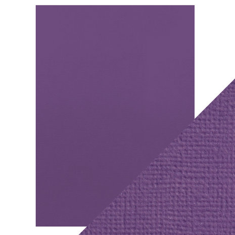 Tonic Studios - CLASSIC CARD / AMETHYST PURPLE - texturované čtvrtky (10 ks)