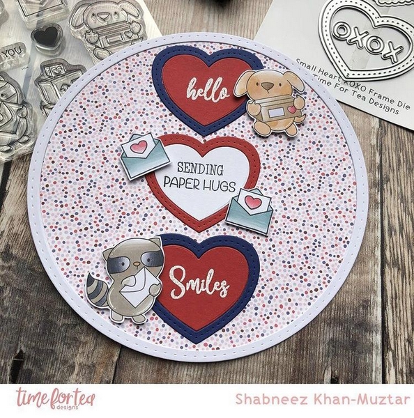 Time For Tea - HAPPY MAIL CRITTERS - razítka a šablony