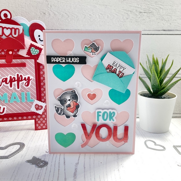 Time For Tea - HAPPY MAIL CRITTERS - razítka a šablony