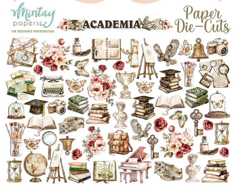 Mintay - ACADEMIA Paper Die-Cuts - papírové výřezy