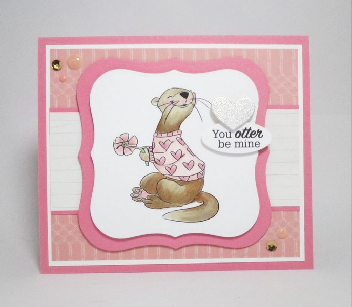 *** Art Impression - VALENTINE CRITTERS - silikonová razítka