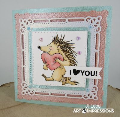 *** Art Impression - VALENTINE CRITTERS - silikonová razítka