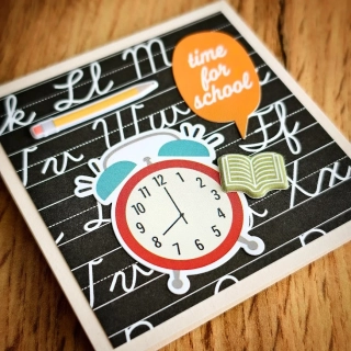 POST-IT BLOČEK | Pro paní učitelku - budík a tužka (829)