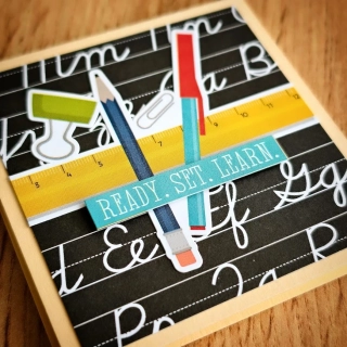 POST-IT BLOČEK | Pro paní učitelku - tužky a pravítko (835)