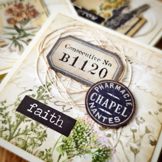 POST-IT BLOČEK | Ze starého herbáře - byliny (858)