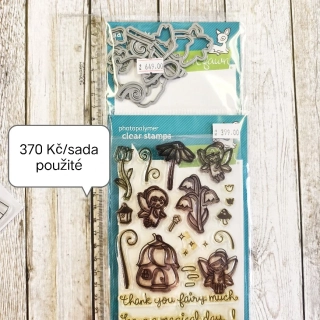 Razítka a šablony Lawn Fawn víly