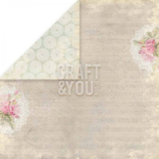 *** Craft & You - WEDDING GARDEN 05 - scrapbooková čtvrtka