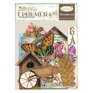 Stamperia - GARDEN Ephemera - papírové výřezy