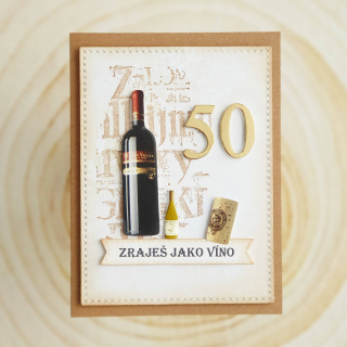 PŘÁNÍ K NAROZENINÁM - pro vinaře nebo milovníky vína