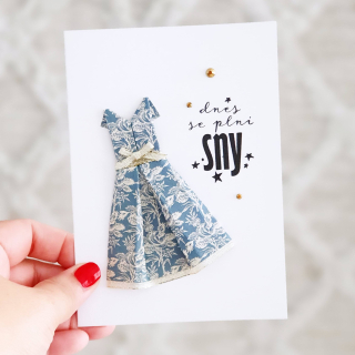 PŘÁNÍ K NAROZENINÁM / K ÚSPĚCHU - "Dnes se plní sny"