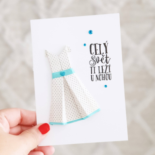 PŘÁNÍ K NAROZENINÁM / PRO RADOST - "Celý svět ti leží u nohou"