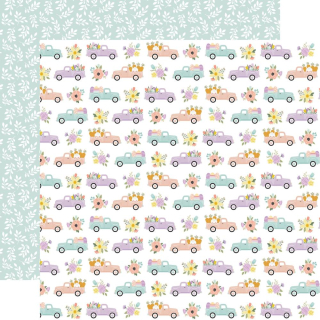 *** Echo Park - IT´S EASTER TIME / Garden Goodies - scrapbooková čtvrtka