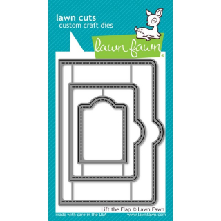 Lawn Fawn - LIFT THE FLAP - vyřezávací šablony