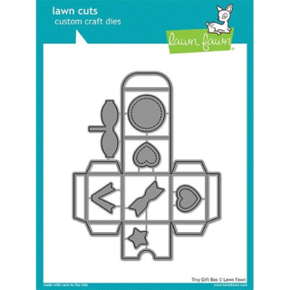 Lawn Fawn - TINY GIFT BOX - vyřezávací šablona
