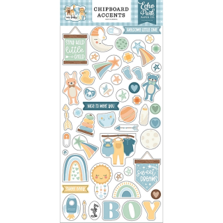 *** Echo Park - OUR BABY BOY Chipboards - kartonové výřezy