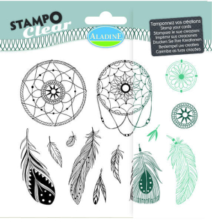 Aladine - STAMPO CLEAR / DREAMCATCHER - silikonová razítka