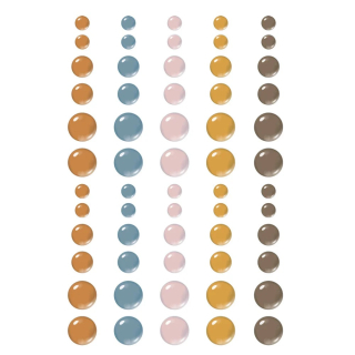 *** Simple Stories - ACORN LANE Enamel Dots - enamelové tečky