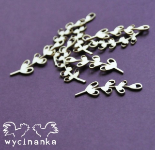 Wycinanka (409) - EASTER DOODLES / VĚTVIČKY - kartonové výřezy