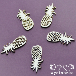 Wycinanka (509) - ALOHA! / ANANASY - kartonové výřezy