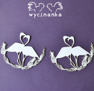 Wycinanka (512) - ALOHA! / PLAMEŇÁCI - kartonové výřezy