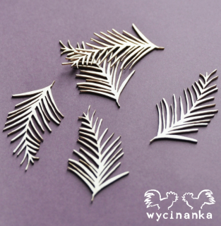 Wycinanka (518) - ALOHA! / PALMOVÉ LISTY - kartonové výřezy