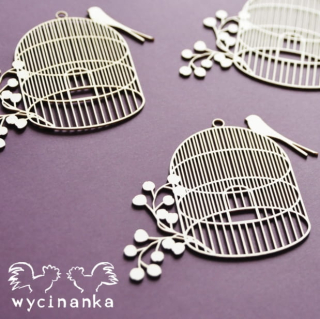 Wycinanka (626) - BIRDS PARADISE / PTAČÍ KLEC - kartonové výřezy