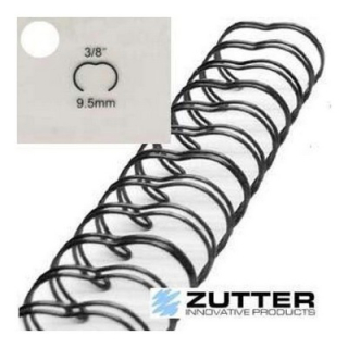 Zutter - BIND-IT-ALL WIRES / BLACK (3/8") - kroužková vazba