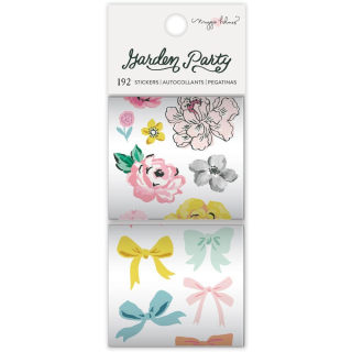 *** Crate Paper - GARDEN PARTY Sticker Rolls - samolepky