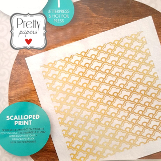 ToDo - HOTFOIL STAMP / SCALLOPED PRINT - kovové razítko