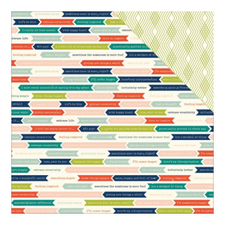 *** American Crafts - SHIMELLE / TRUE STORIES Espresso - scrapbooková čtvrtka