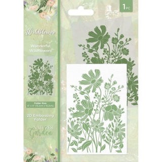 Crafter´s Companion - WONDERFUL WILDFLOWERS - embossovací kapsa