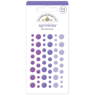 Doodlebug - SPRINKLES / LILAC - enamelové tečky